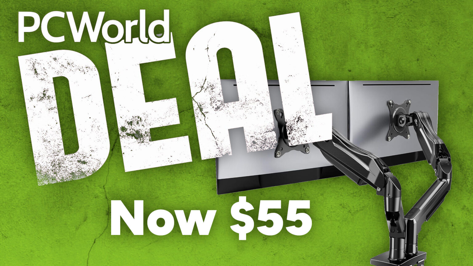 Your dual-monitor setup needs this arm stand. Save 21% now