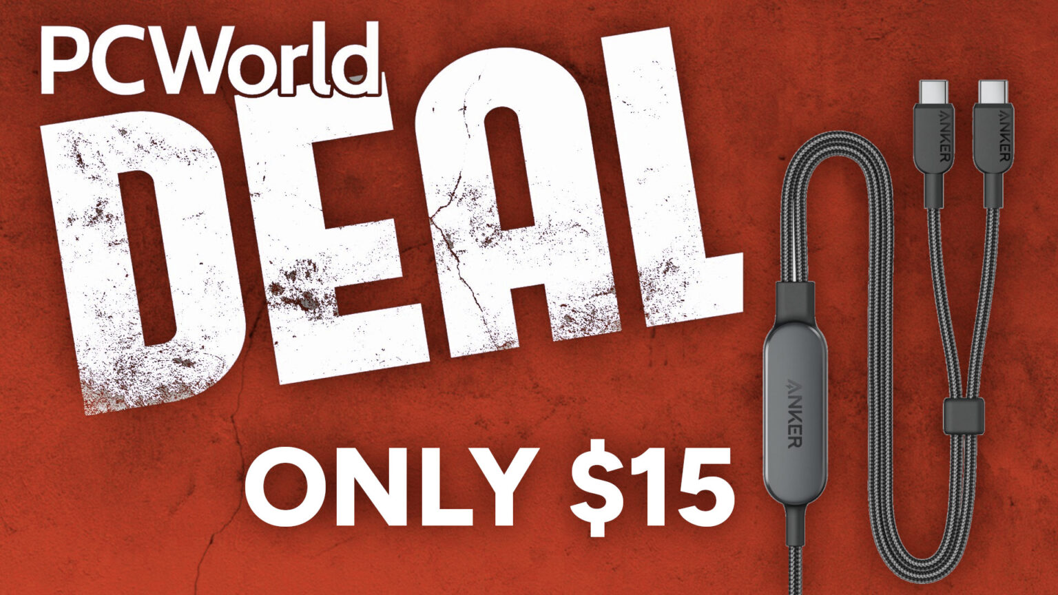 One USB-C cable for 2 devices. Get Anker’s split cord for only $15 now