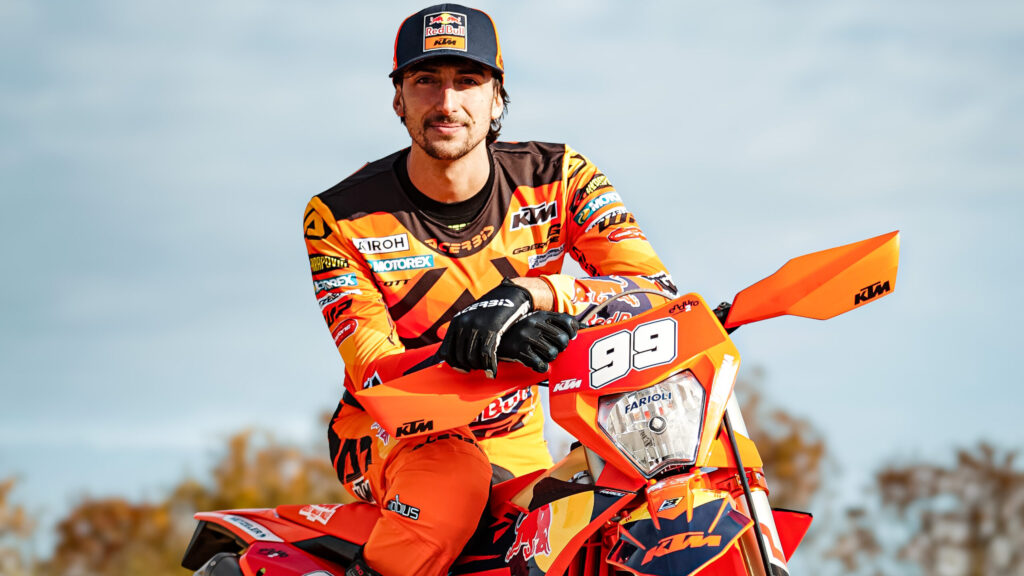 Andrea Verona Joins Red Bull KTM Factory Racing for 2026 EnduroGP!