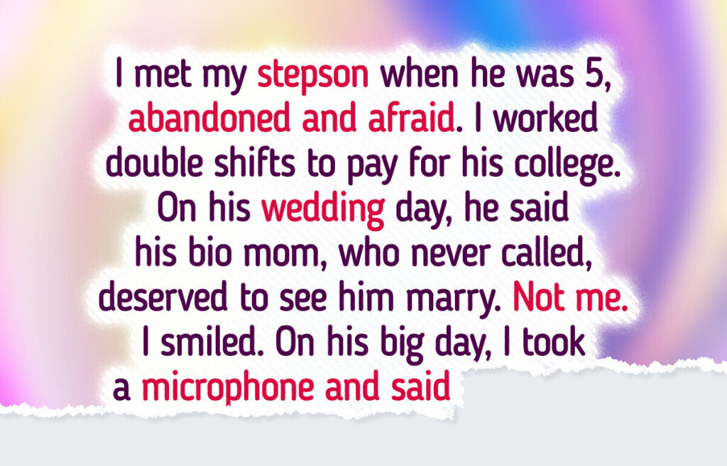 I Was Left Out of My Stepson’s Wedding—He Wasn’t Ready for My Response