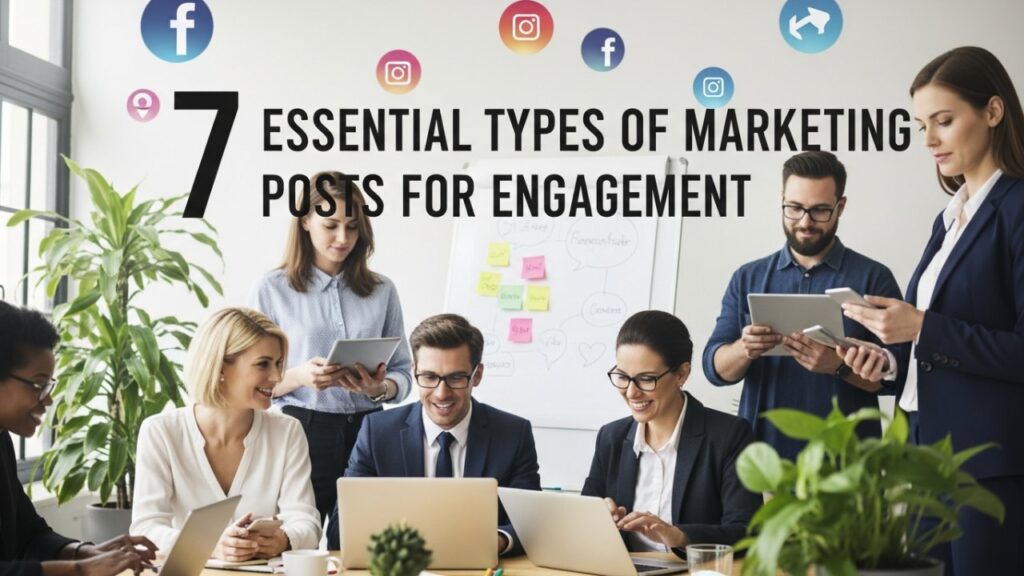 7 Essential Types of Marketing Posts for Engagement
