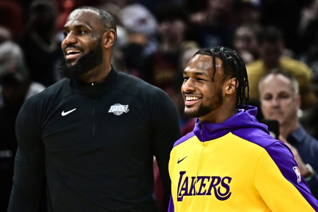 VIDEO: Bronny James Steals LeBron’s Viral Move in Lakers vs Spurs