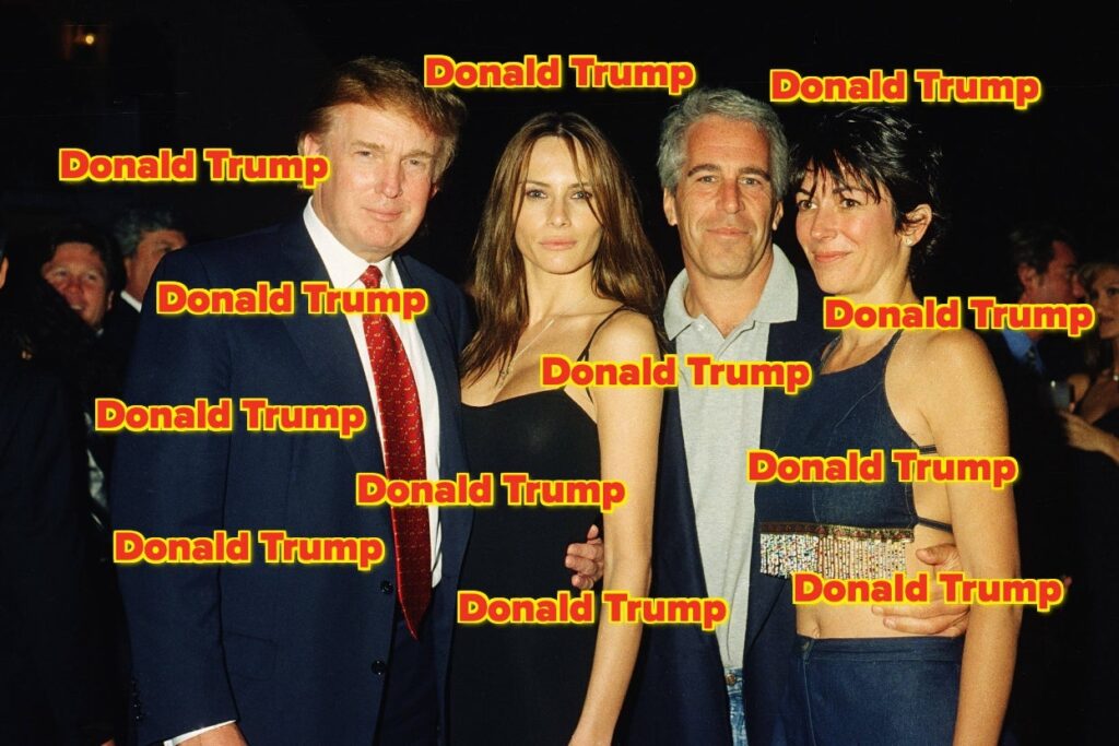 I Tried Writing Trump’s Name 1 Million Times To Help You Visualize How Often His Name Allegedly Appears In The Epstein Files