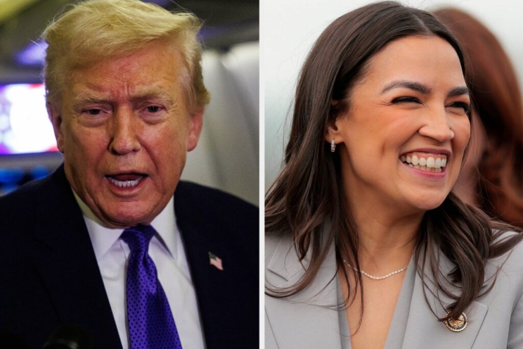 People Can’t Stop Laughing At AOC’s Hilarious Response To Trump Crashing Out Over Bad Bunny’s Halftime Show