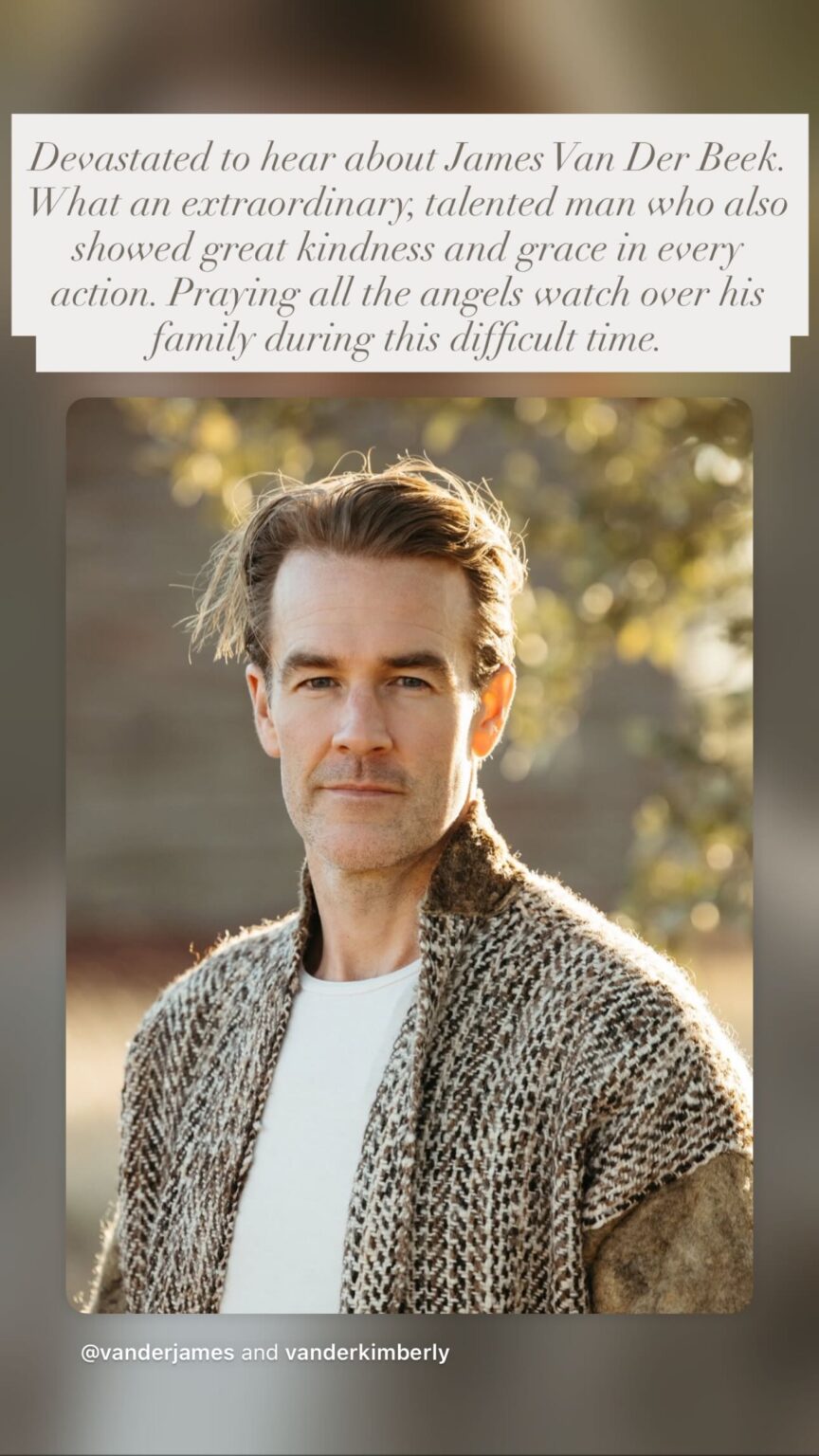 ‘Devastated’ Reese Witherspoon mourns James Van Der Beek ahead of his final role in ‘Legally Blonde’ prequel series