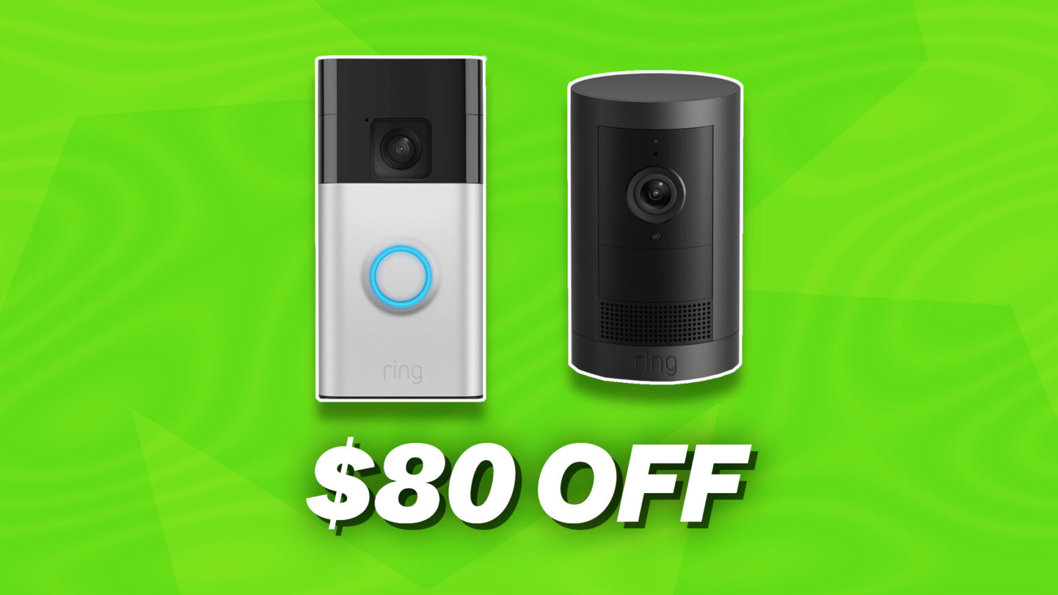Bundle deal! Ring Battery Doorbell and Outdoor Cam Plus (44% off)