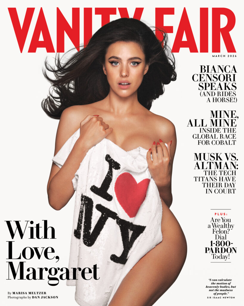 Margaret Qualley strips down for Vanity Fair, makes rare comments about husband Jack Antonoff