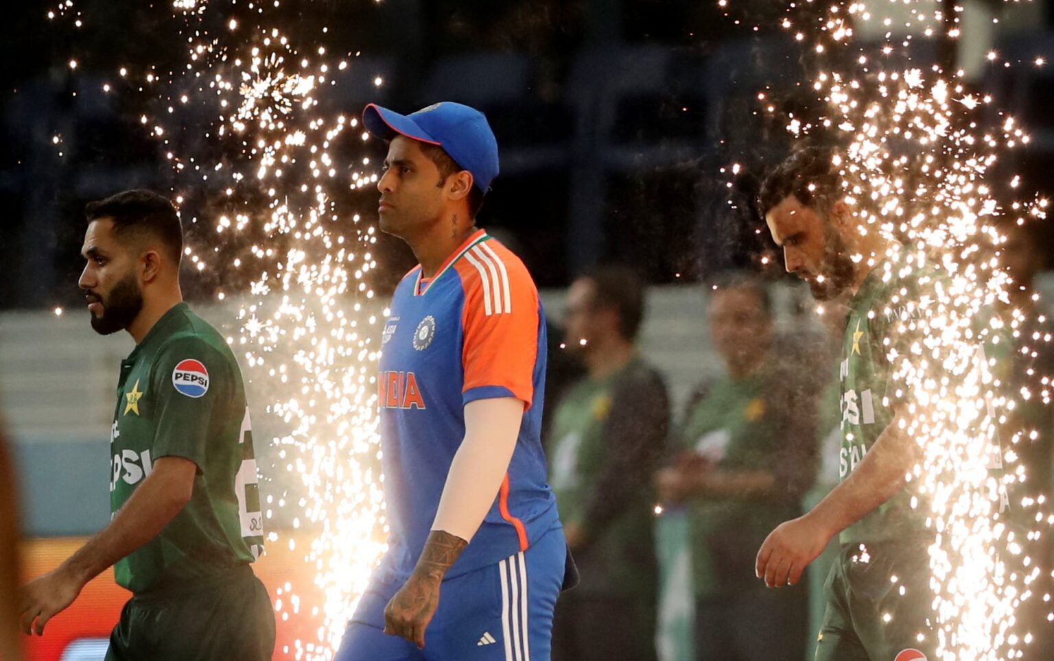 ‘You will see in 24 hours’: Surya on on customary handshake with Pakistan players in T20 world cup ‘You will see in 24 hours’: Surya on on customary handshake with Pakistan players in T20 world cup