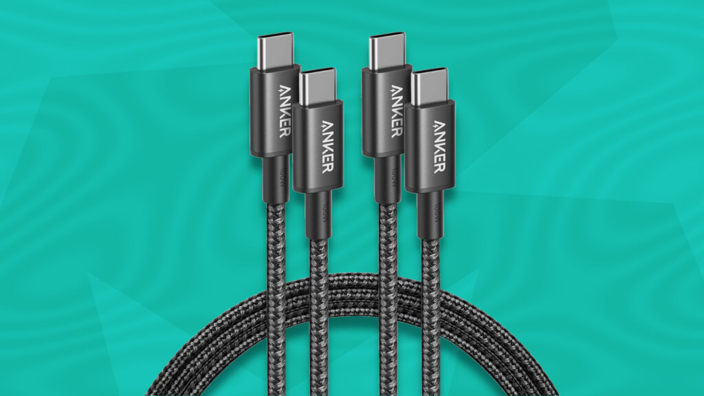 Grab 2x 100W Anker USB-C cables for $10