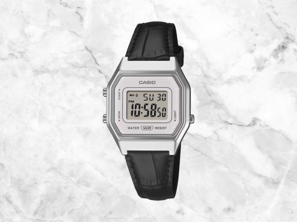 Casio releases new digital watch with leather straps in the US Casio releases new digital watch with leather straps in the US