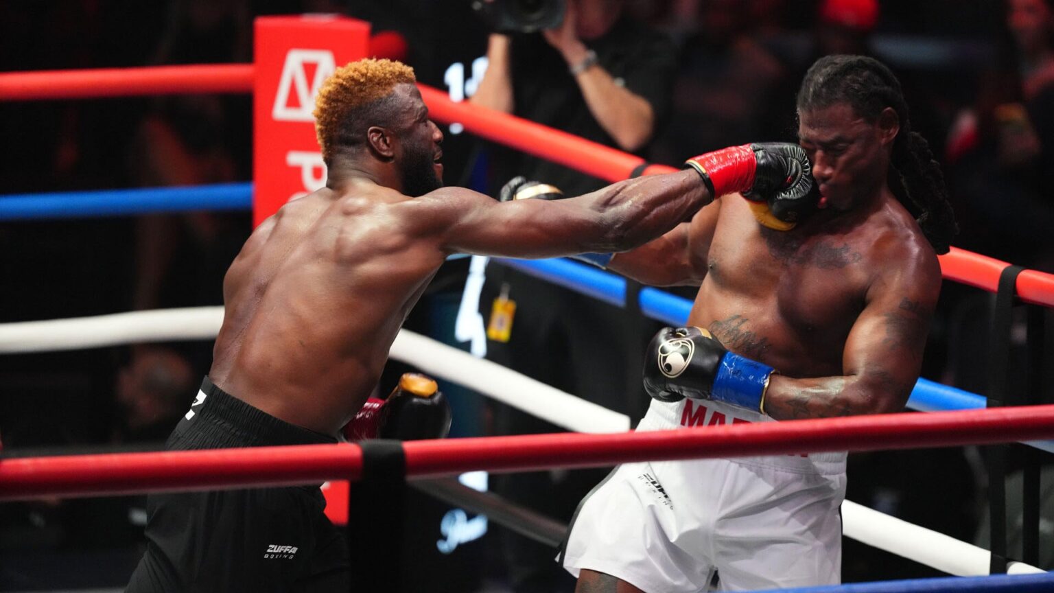 Zuffa Boxing 03 results: Efe Ajagba stops Charles Martin; Umar Dzambekov, Jaybrio Pe Benito get brutal KOs