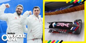 Olympic Bobsled Team Frank Del Duca and Josh Williamson Ride in the MH Muscle Car