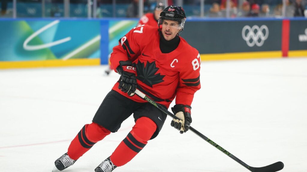 Canada’s Crosby out for Olympic semi vs. Finland