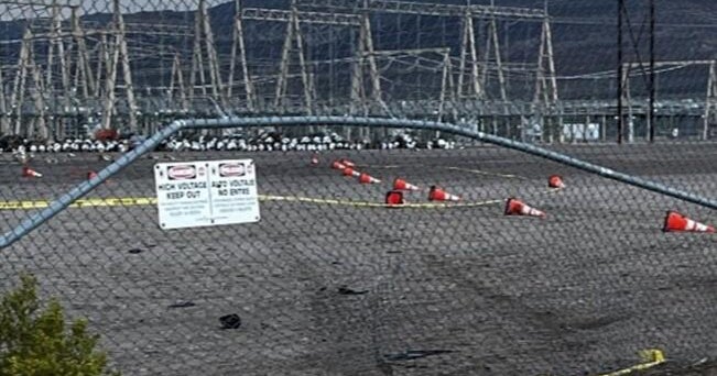 Car that rammed power substation near Las Vegas investigated as possible terrorism Car that rammed power substation near Las Vegas investigated as possible terrorism