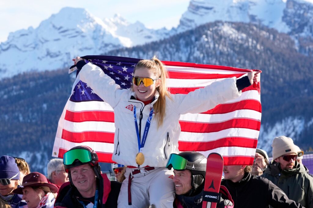 Mikaela Shiffrin Gets Emotional Over Rare Olympic Moment Away From Competition Mikaela Shiffrin Gets Emotional Over Rare Olympic Moment Away From Competition
