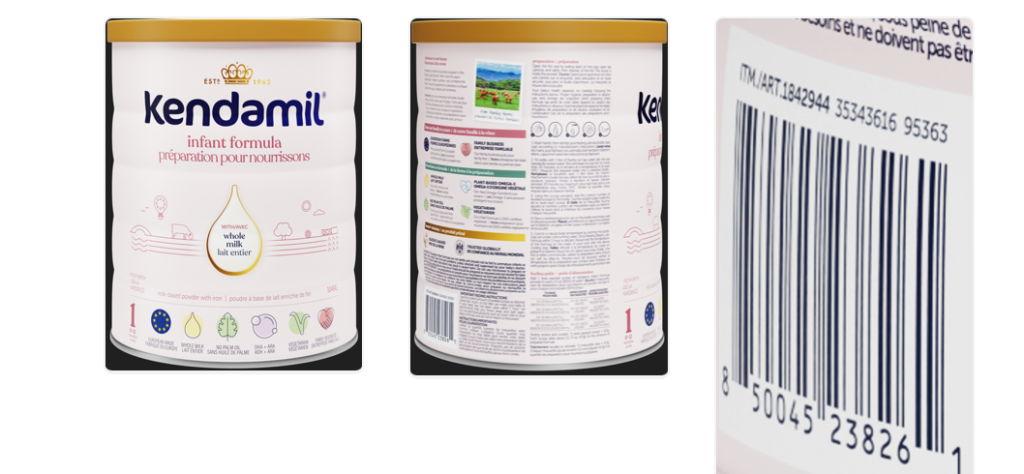 Kendamil infant formula recalled because of cereulide toxin