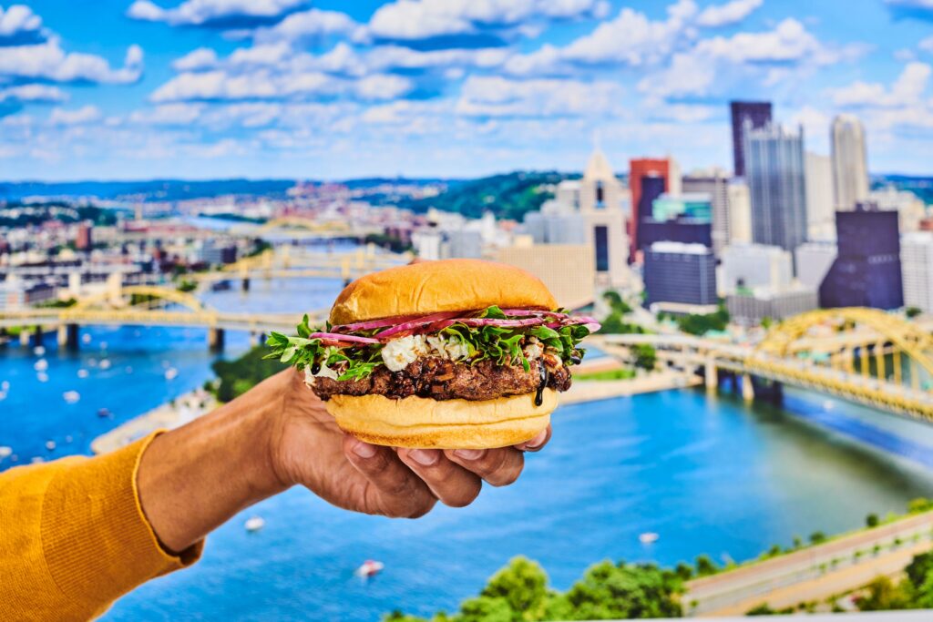 The Beef & Shroom Fox Chapel Burger