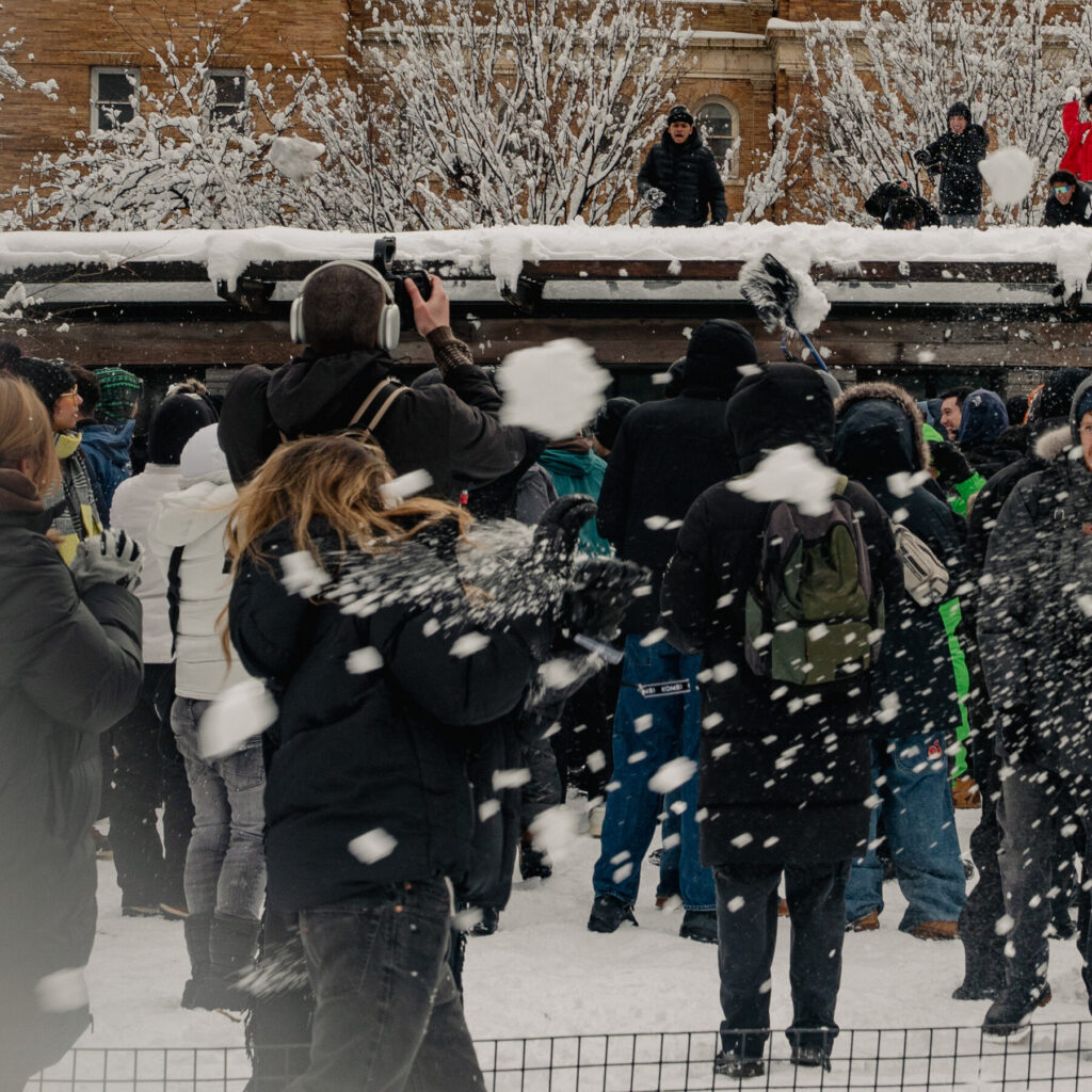 Man Arrested in New York Snowball Fight That Police Said Injured Officers