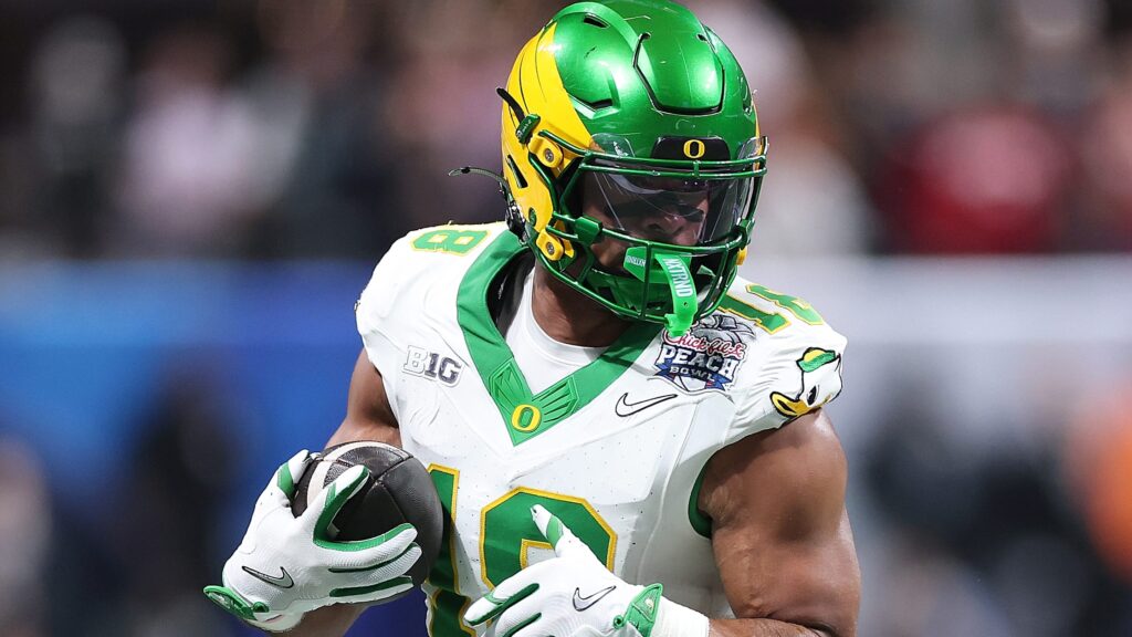 Kenyon Sadiq 40 time projections: Oregon TE is an athletic freak