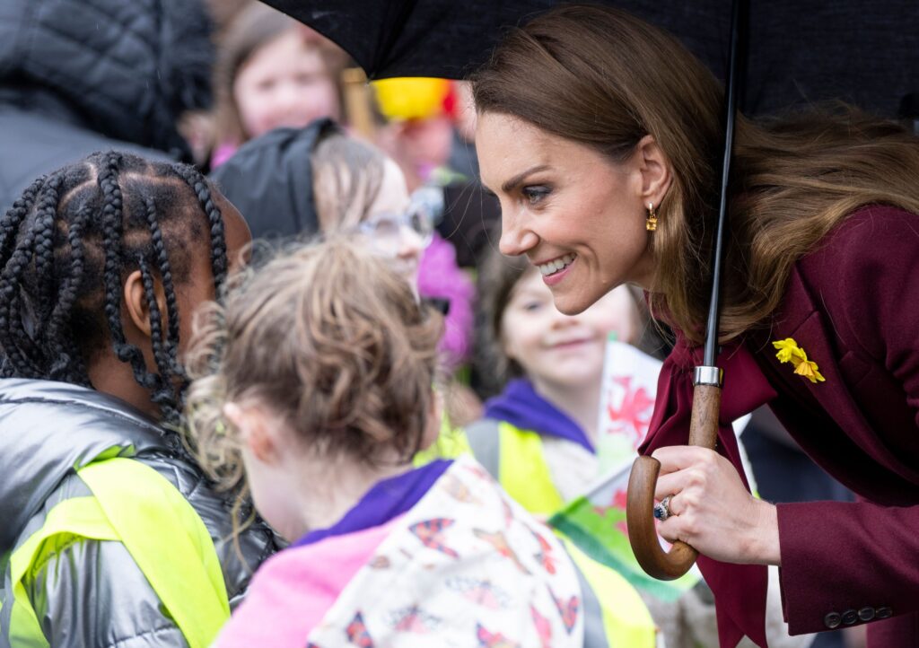 Kate Middleton Faces Off In a Game of Rock-Paper-Scissors While Visiting Wales Kate Middleton Faces Off In a Game of Rock-Paper-Scissors While Visiting Wales