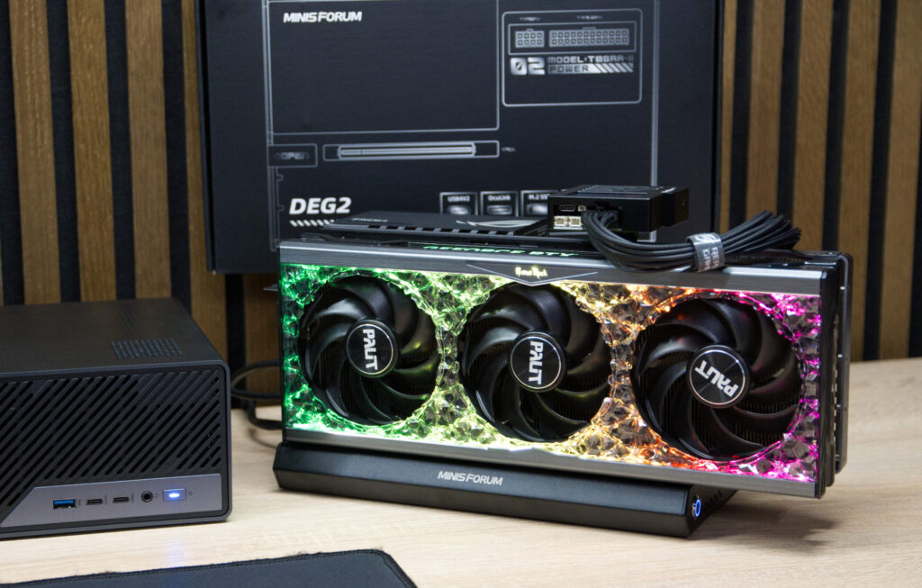 External desktop graphics card on a mini PC, laptop or tablet? The Minisforum DEG2 makes it possible External desktop graphics card on a mini PC, laptop or tablet? The Minisforum DEG2 makes it possible