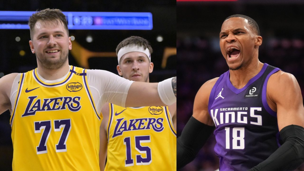 NBA World Reacts to Luka Dončić, Austin Reaves ‘Clowning’ Russell Westbrook During Lakers’ Blowout Win Over Kings NBA World Reacts to Luka Dončić, Austin Reaves ‘Clowning’ Russell Westbrook During Lakers’ Blowout Win Over Kings