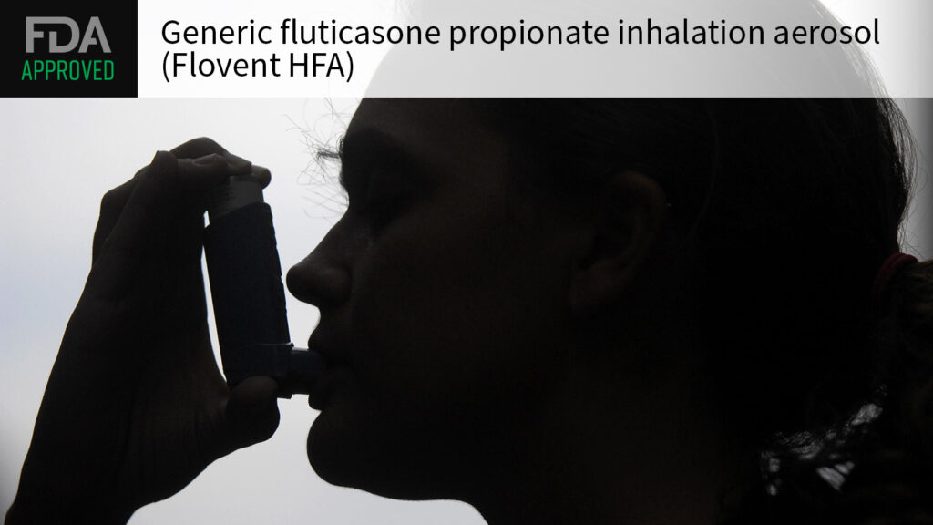FDA Approves Generic Flovent Inhaler for Asthma