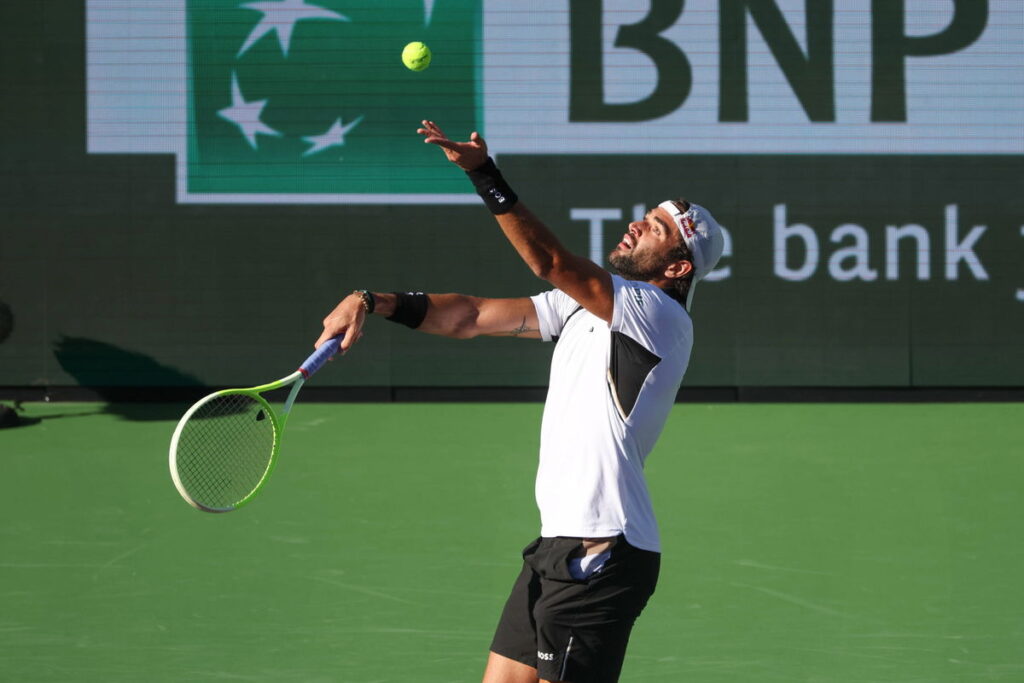 Matteo Berrettini Left Struggling After Match as Virus Concerns Begin Circling Indian Wells