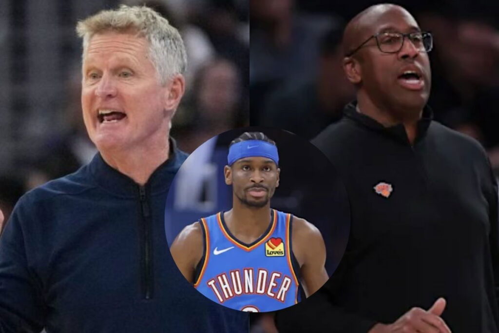 Steve Kerr Joins Mike Brown in Blasting NBA After Shai Gilgeous-Alexander’s 15 Free Throws