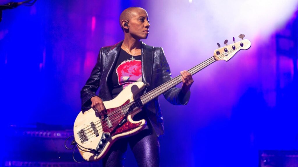 “Sometimes David had suggestions. If he wanted a specific thing, he’d ask for or try to explain it. Lenny’s the opposite – he wants it to sound exactly like he did it!” How Gail Ann Dorsey honed her bass craft with David Bowie and Lenny Kravitz