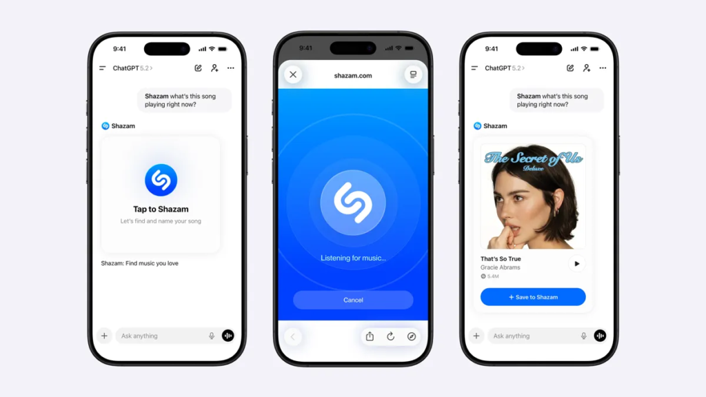 Shazam Now Available on ChatGPT—Here’s How It Works