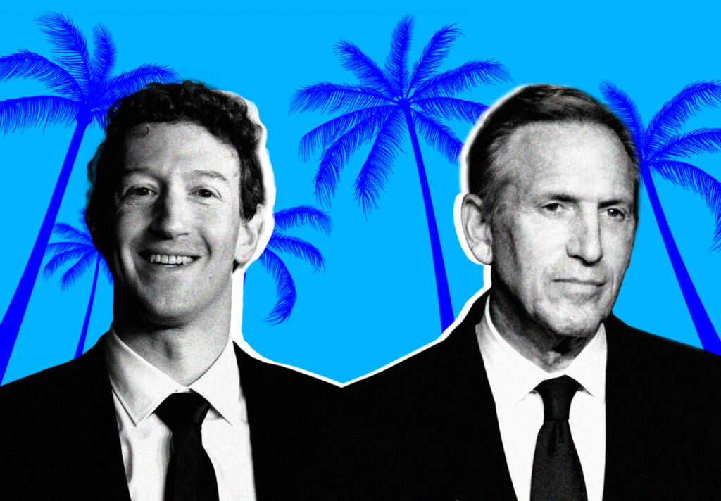 Howard Schultz joins ‘Billionaire Bunker’ residents Zuckerberg and Bezos in move to Florida