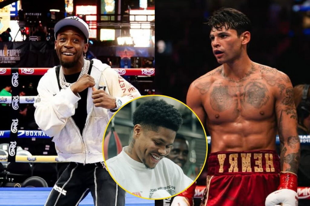 Shakur Stevenson Laughs at Ryan Garcia for Giving Same Excuse Before Changing Tune on Fighting Keyshawn Davis