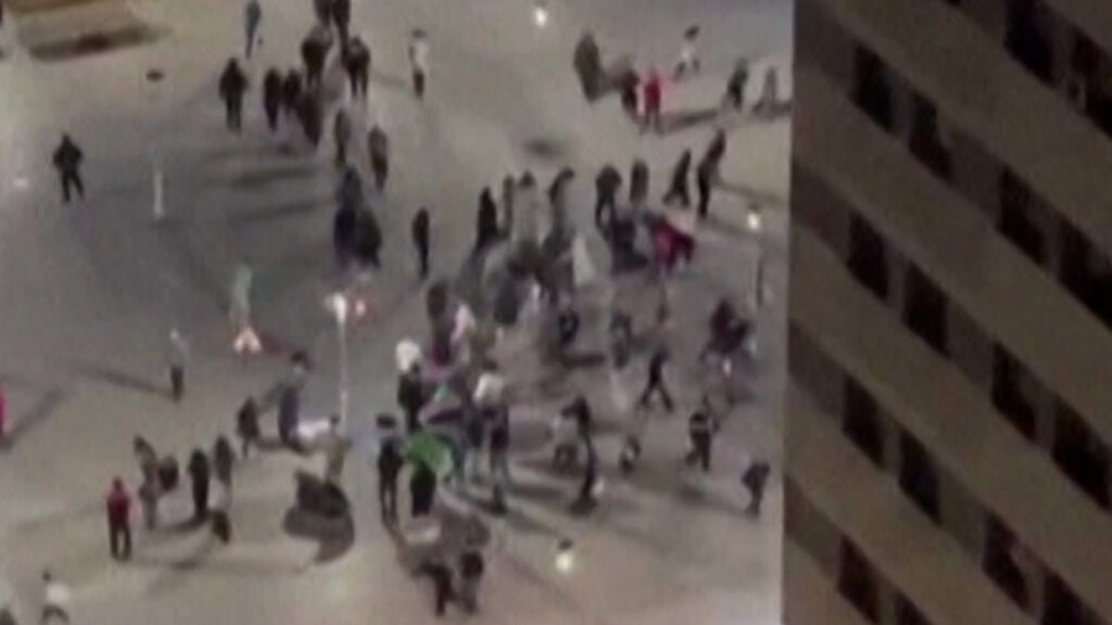 Gunshots disperse crowd during Persian New Year festivities in Tehran