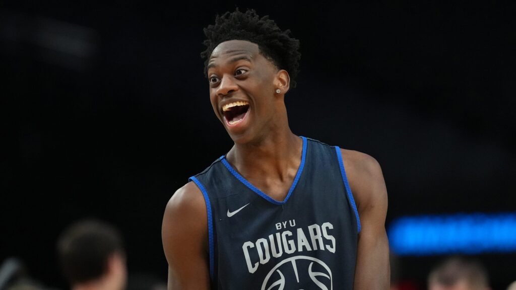 AJ Dybantsa passed the March Madness test, even if he couldn’t save BYU