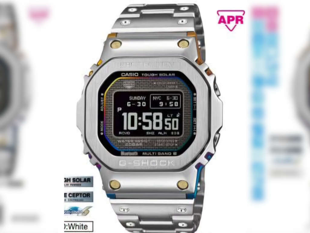New Casio GMW-BZ5000RC-1DR leak reveals full metal build and April release for MIP LCD watch New Casio GMW-BZ5000RC-1DR leak reveals full metal build and April release for MIP LCD watch