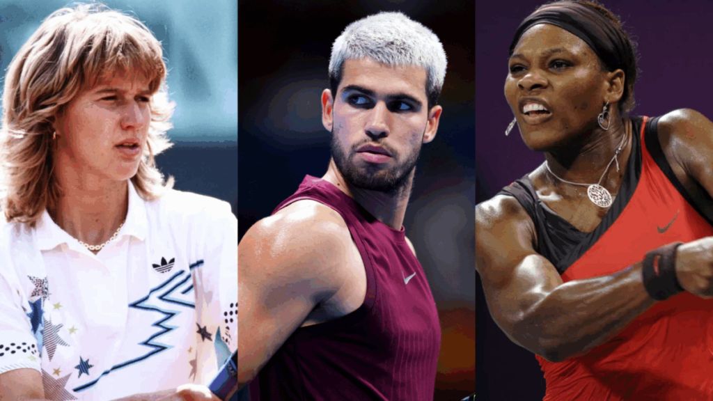 Carlos Alcaraz Faces Backlash After Grand Slam Claim on Gear Snubs Serena Williams and Steffi Graf Carlos Alcaraz Faces Backlash After Grand Slam Claim on Gear Snubs Serena Williams and Steffi Graf