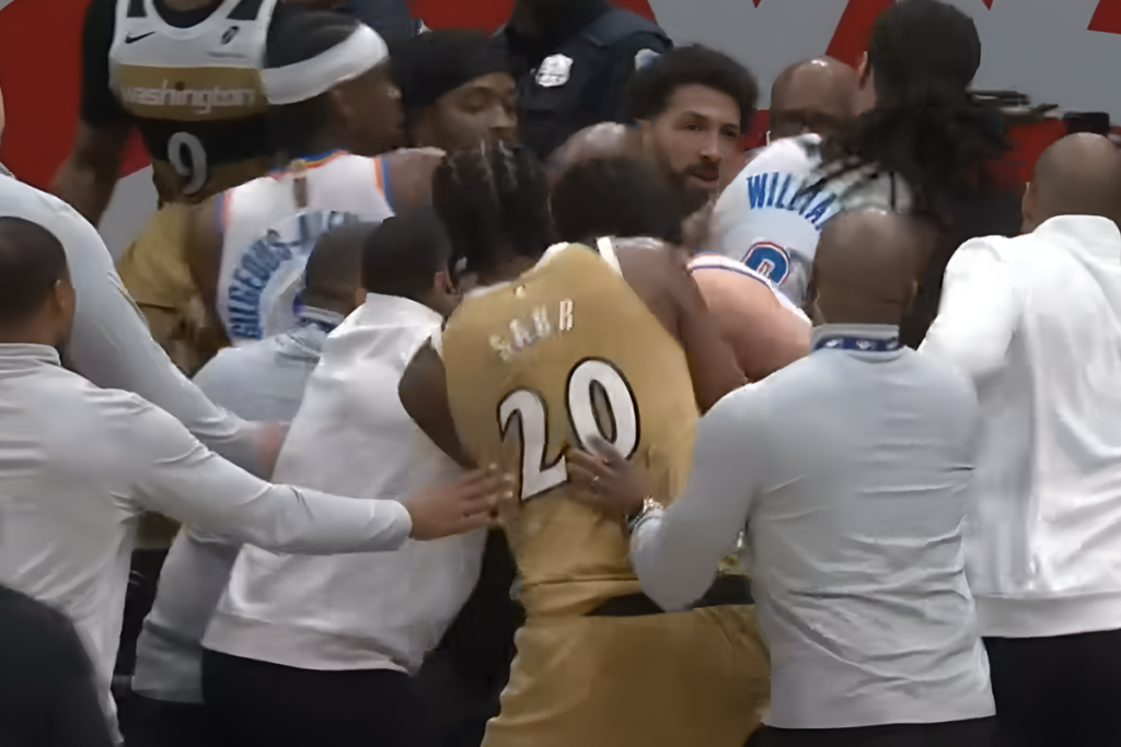 NBA Official Addresses 4 Ejections In Thunder-Wizards After Heated Brawl