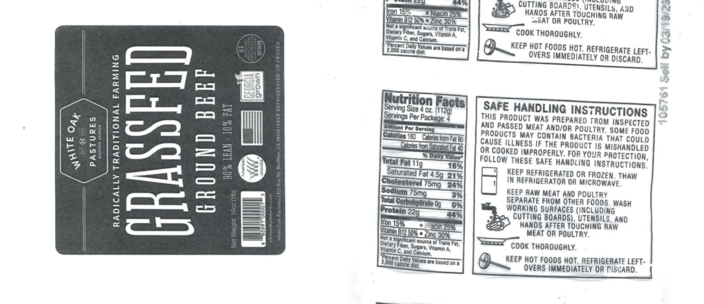 Consumers complain of metal in ground beef; warning issued