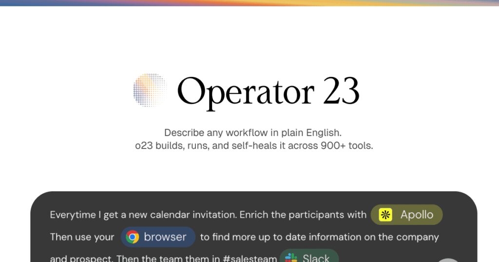 Show HN: Automate your workflow in plain English