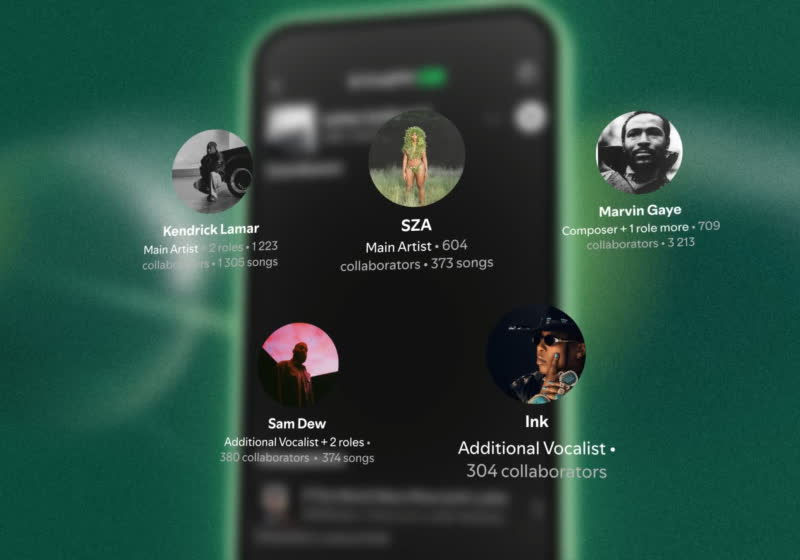 Spotify’s SongDNA maps the creative lineage of your favorite music Spotify’s SongDNA maps the creative lineage of your favorite music