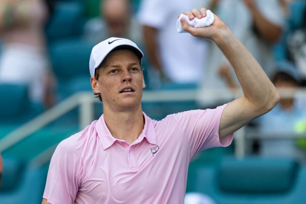 Jannik Sinner Urges Reporters To Hurry Up As Focus Shifts to Italian Soccer After Miami Win