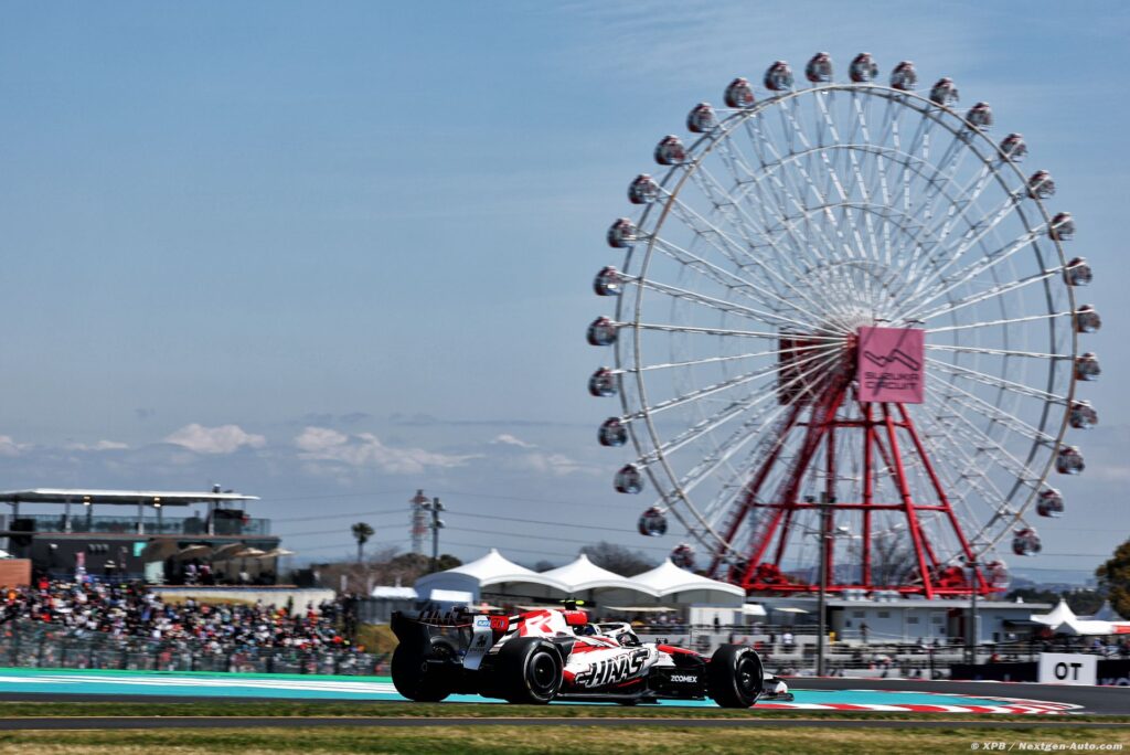 Haas F1 a vécu ‘une bonne première journée’ dans le top 10 à Suzuka Haas F1 a vécu ‘une bonne première journée’ dans le top 10 à Suzuka