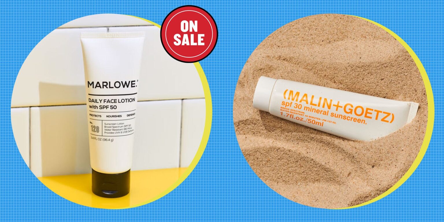 These Editor-Approved Sunscreens Up to 36% Off on Amazon Right Now