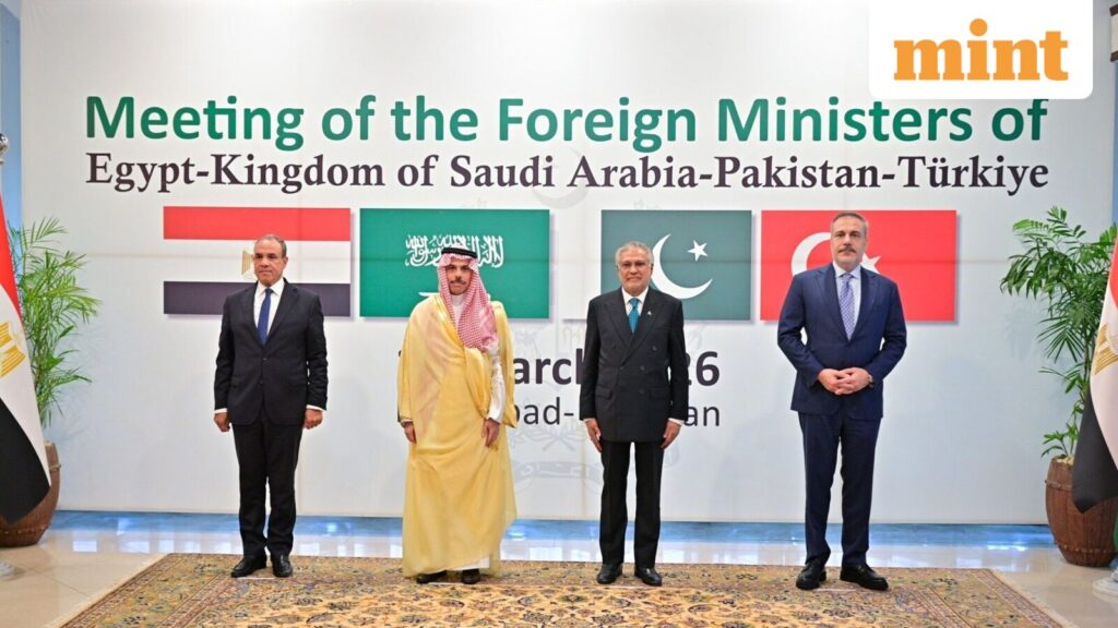 Middle East conflict: Pakistan hosts quadrilateral summit with Egypt, Saudi, Turkiye’s leaders; here’s what’s on agenda Middle East conflict: Pakistan hosts quadrilateral summit with Egypt, Saudi, Turkiye’s leaders; here’s what’s on agenda