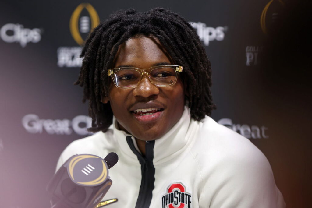 Everything Jeremiah Smith Said After Saturday’s Ohio State Spring Practice