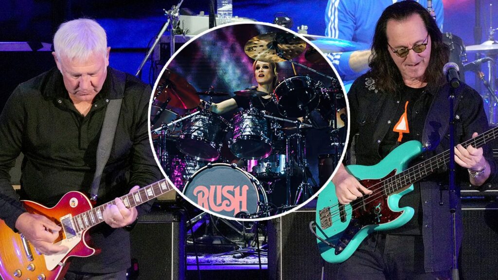 “You really can’t ask us what song to play. If we have to choose one song, it’s almost impossible”: Rush’s Alex Lifeson and Geddy Lee perform with new drummer Anika Nilles for the first time at Canada’s Juno Awards