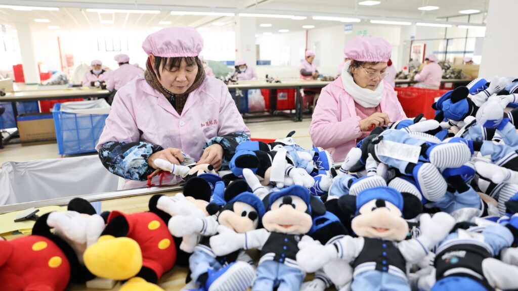 China’s factory activity returns to growth, expanding at its sharpest pace in a year