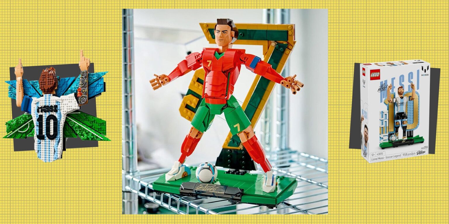 The New Messi and Ronaldo Lego Sets Are Here. Here’s How to Preorder Yours Before the World Cup.