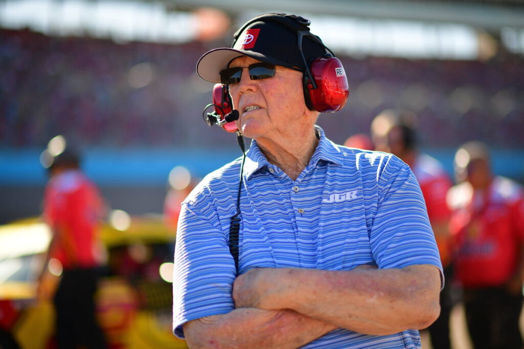 NASCAR Champion Issues Blunt Advice to JGR’s Prodigy Driver Days After Receiving Backlash NASCAR Champion Issues Blunt Advice to JGR’s Prodigy Driver Days After Receiving Backlash